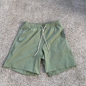 Wowie, Green men’s Drawstring Shorts, size medium